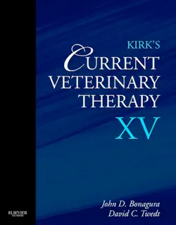 kirk's current veterinary therapy xv book cover image