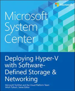 microsoft system center deploying hyper-v with software-defined storage & networking book cover image