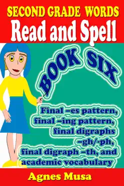second grade words read and spell book six book cover image