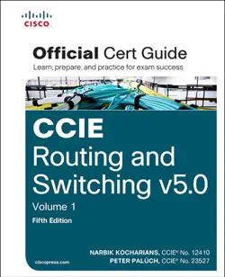 ccie routing and switching v5.0 official cert guide, volume 1, 5/e book cover image