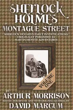 sherlock holmes in montague street - volume 1 book cover image