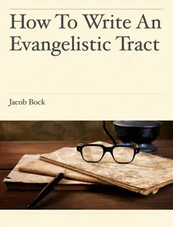 how to write an evangelistic tract book cover image