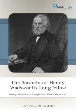 the sonnets of henry wadsworth longfellow book cover image