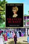 The Cambridge Companion to Frances Burney synopsis, comments
