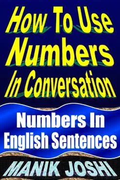how to use numbers in conversation: numbers in english sentences book cover image