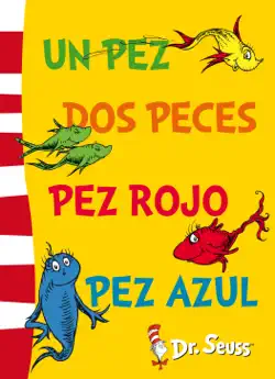 un pez, dos peces, pez rojo, pez azul (dr. seuss) imagen de la portada del libro