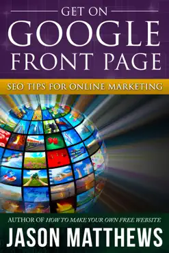 get on google front page: seo tips for online marketing book cover image