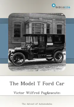 the model t ford car book cover image