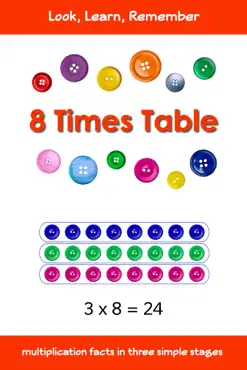 8 times table book cover image
