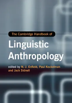 the cambridge handbook of linguistic anthropology book cover image