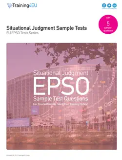 situational judgment sample tests - eu epso tests series imagen de la portada del libro