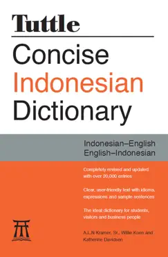 tuttle concise indonesian dictionary book cover image