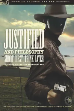 justified and philosophy book cover image