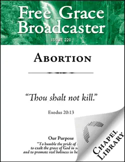 free grace broadcaster - issue 220 - abortion book cover image