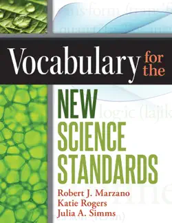 vocabulary for the new science standards book cover image