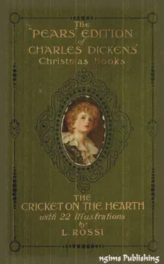 the cricket on the hearth (illustrated + free audiobook download link) imagen de la portada del libro