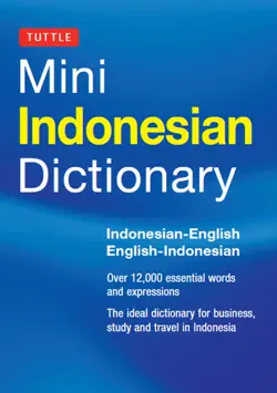mini indonesian dictionary book cover image