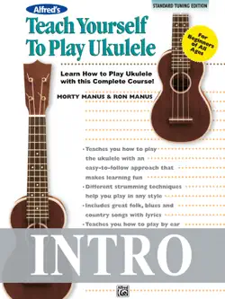 teach yourself to play ukulele, standard tuning edition (intro) book cover image