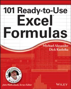 101 ready-to-use excel formulas imagen de la portada del libro