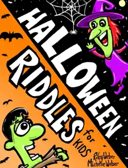 halloween riddles for kids book cover image