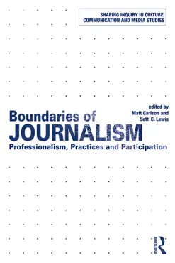 boundaries of journalism book cover image