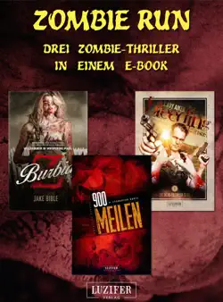 zombie run - 3 endzeit-thriller in einem e-book book cover image
