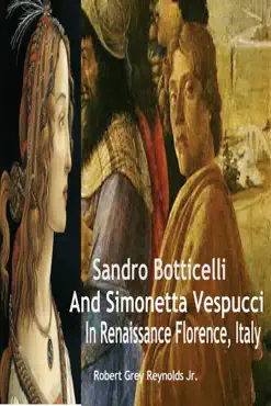sandro botticelli and simonetta vespucci in renaissance florence, italy book cover image