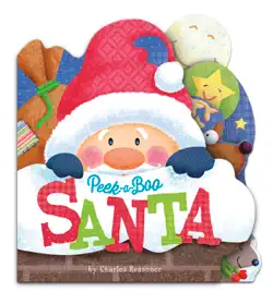 peek-a-boo santa book cover image
