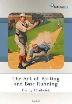 the art of batting and base running imagen de la portada del libro