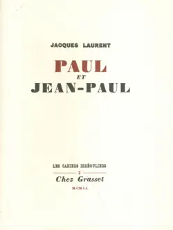paul et jean-paul book cover image