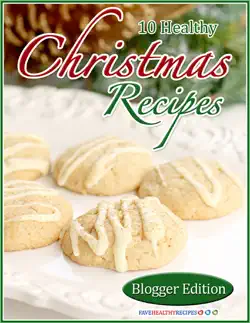 10 healthy christmas recipes book cover image