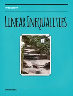 linear inequalities book cover image