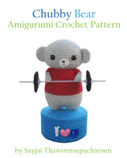 chubby bear amigurumi crochet pattern book cover image