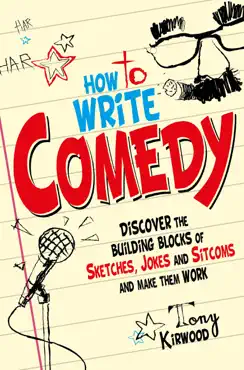 how to write comedy book cover image