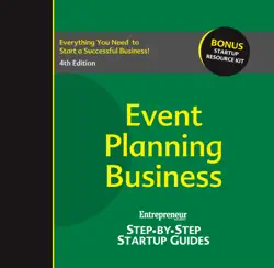 event planning business book cover image