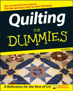 quilting for dummies book cover image