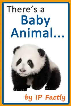 there's a baby animal... animal rhyming books for children book cover image