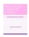 Beauty Books Cosmetic Science