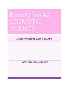 beauty books cosmetic science book cover image