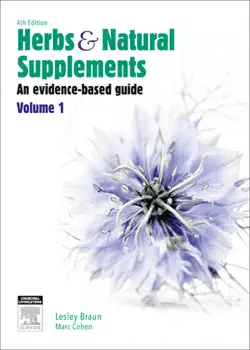 herbs and natural supplements, volume 1 book cover image