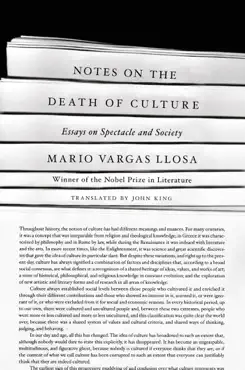 notes on the death of culture book cover image