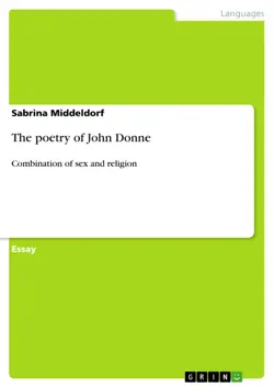 the poetry of john donne imagen de la portada del libro
