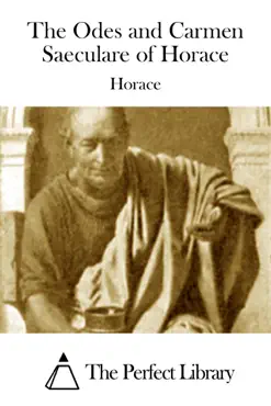 the odes and carmen saeculare of horace book cover image