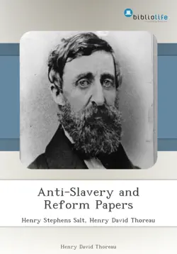 anti-slavery and reform papers book cover image