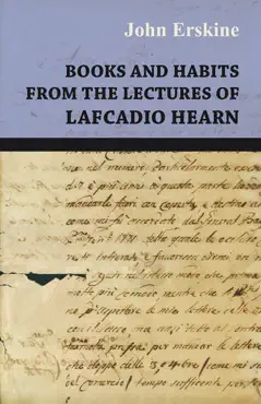 books and habits from the lectures of lafcadio hearn book cover image