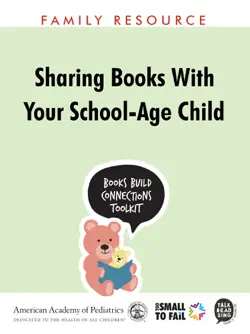 sharing books with your school-age child imagen de la portada del libro