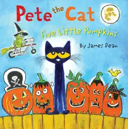 pete the cat: five little pumpkins book cover image
