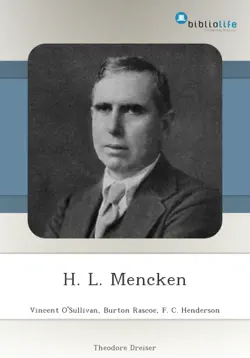 h. l. mencken book cover image