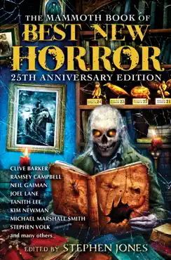 the mammoth book of best new horror 25 book cover image