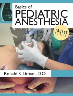 basics of pediatric anesthesia book cover image
